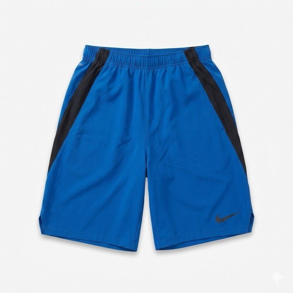 Nike Men’s Dri‑Fit Flex Woven Training Shorts – Blue/Black - Size XL - 037